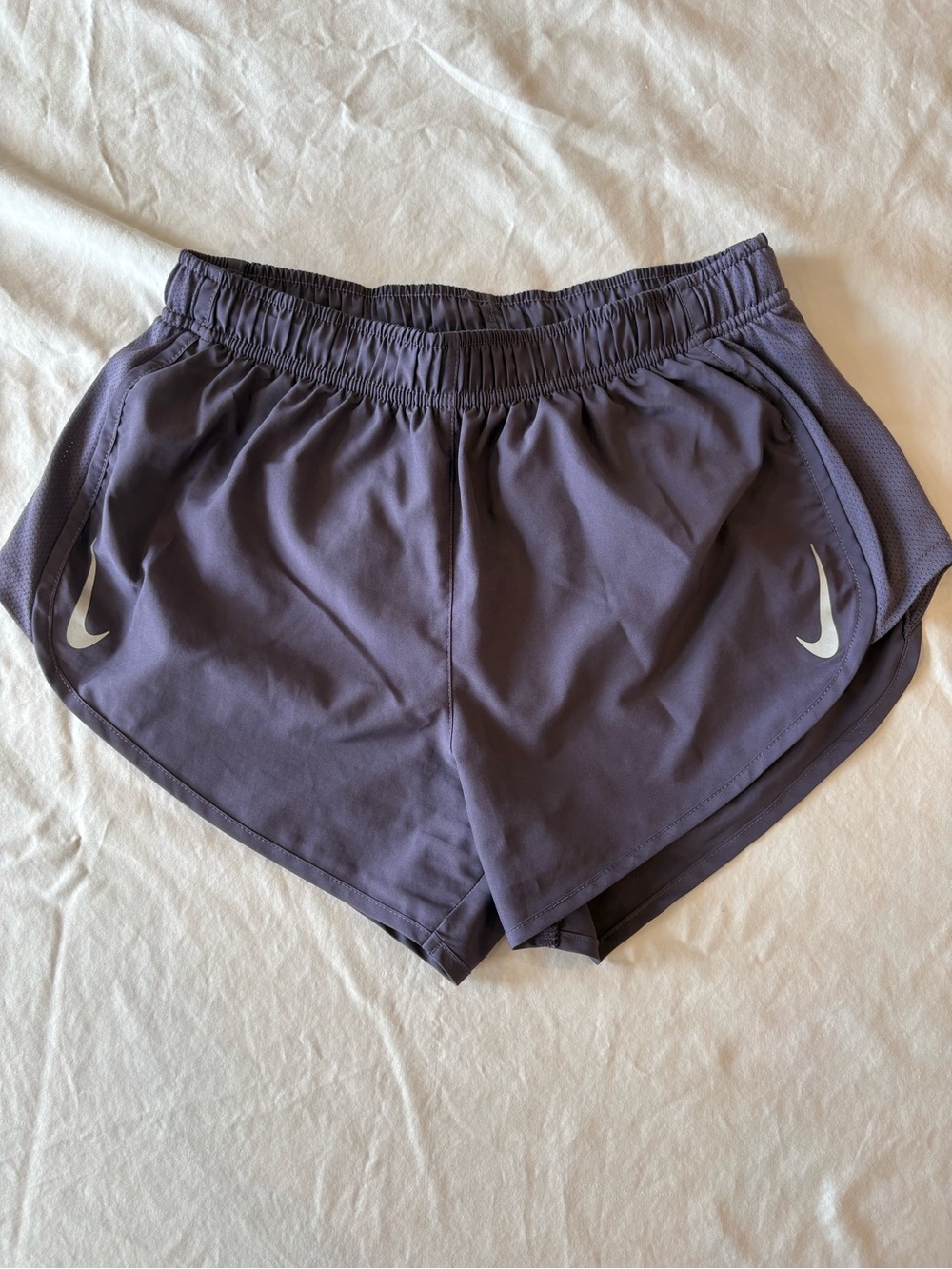Nike Women's Purple Athletic Running Shorts